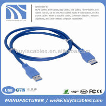 A zu einem männlichen USB-Kabel
